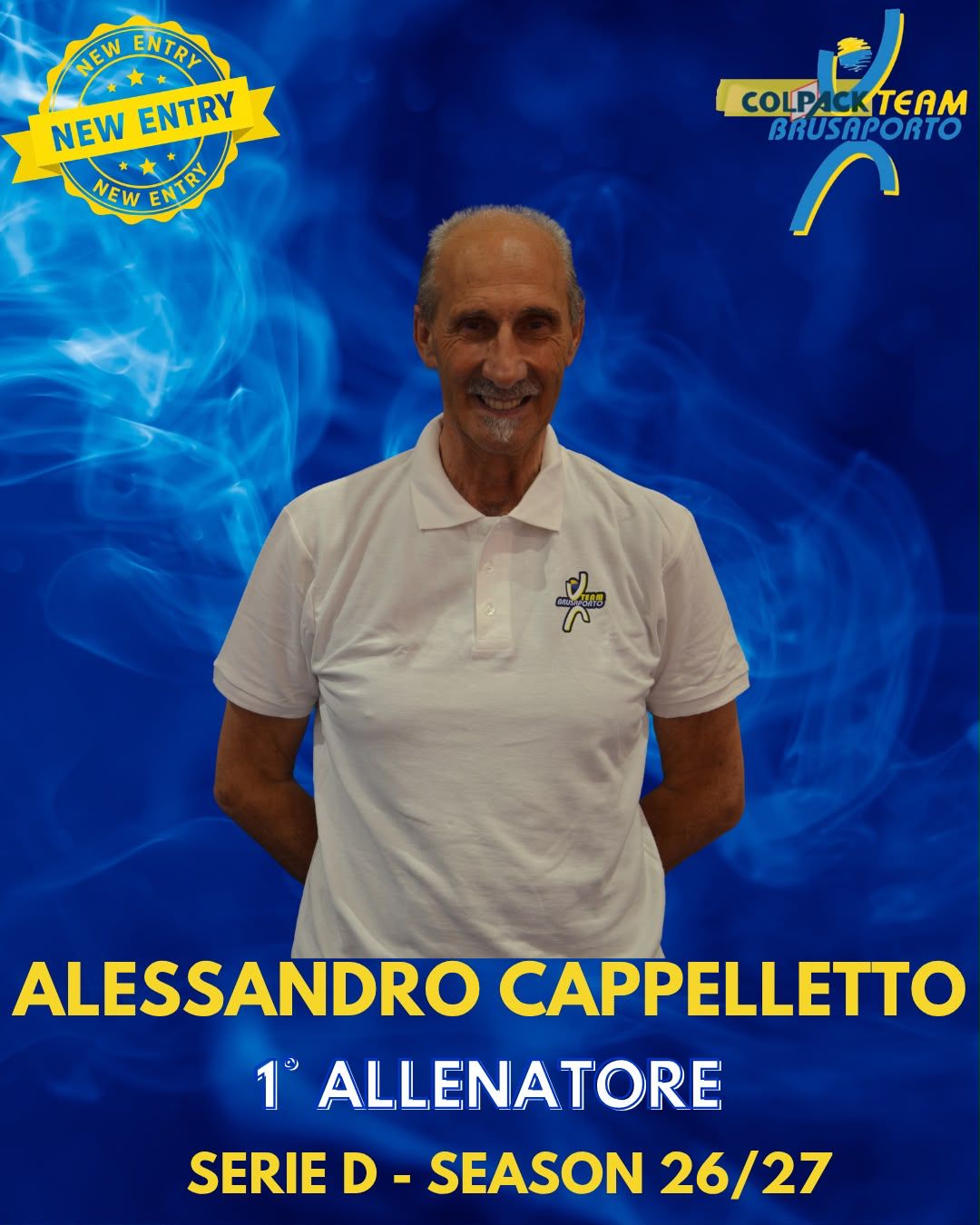 Alessandro Cappelletto Primo Allenatore